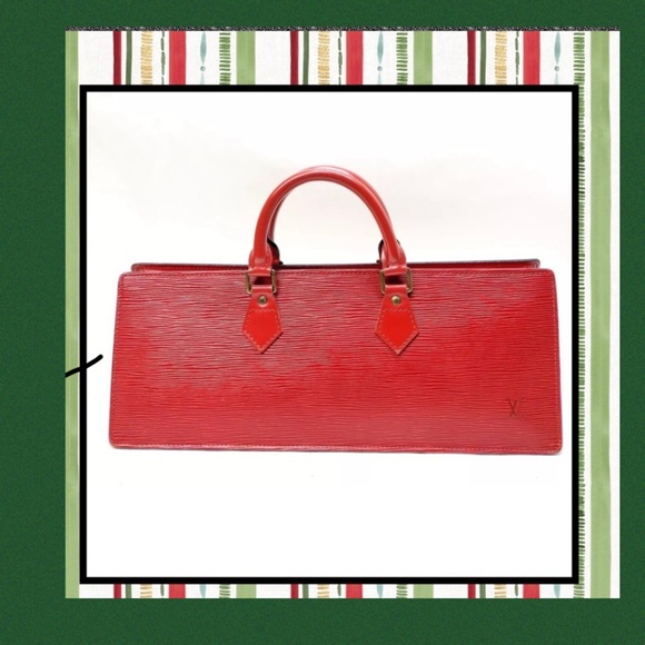 Louis Vuitton Red Epi Triangle Bag! - Picture 3 of 12